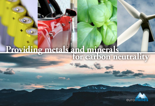 Providing metals and minerals for carbon neutrality